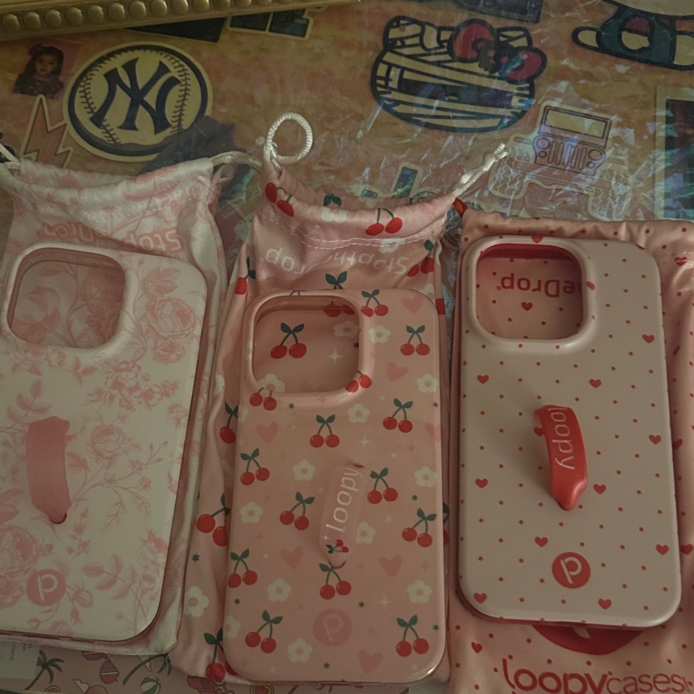 Loopy Case Cherry Blossom Pink Phone Case